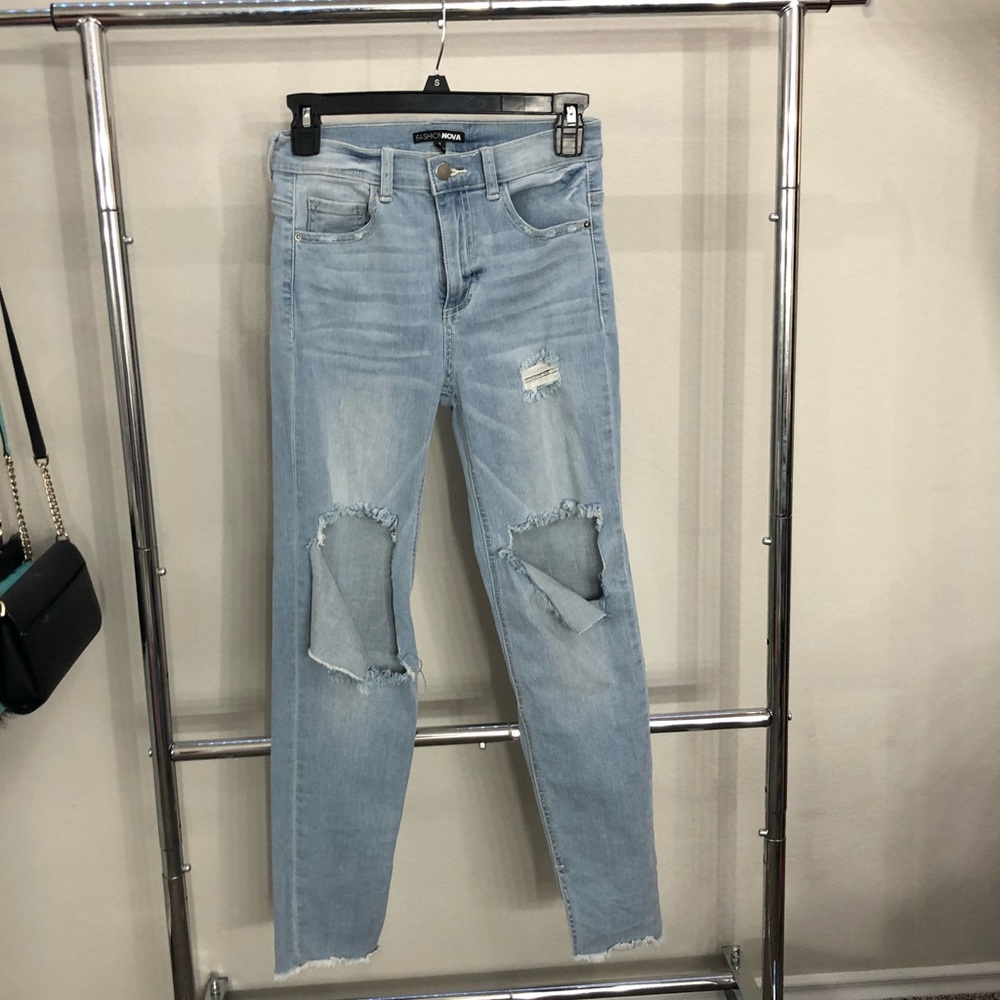 Fashion Nova Lexi high rise skinny jeans